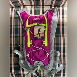 Women's Pink and Gray Hydration Backpack